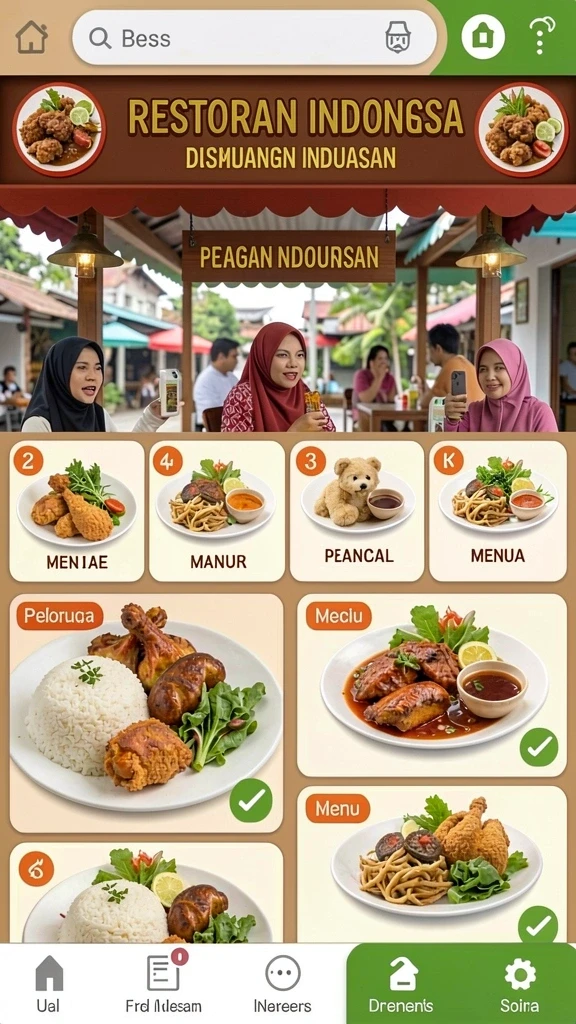 8hhh - Screenshot menunjukkan pemandangan indah dari salah satu level permainan.