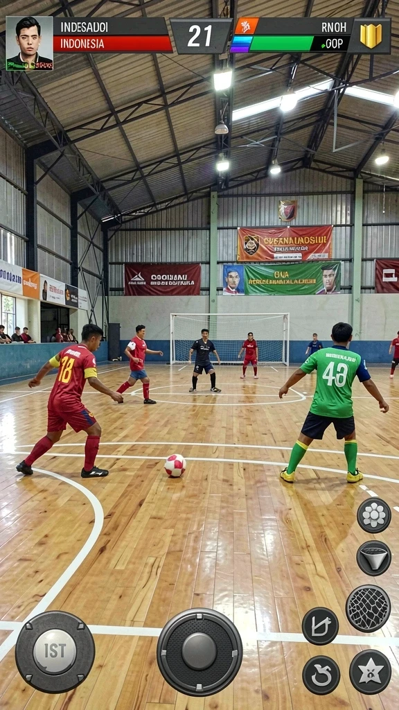 baru01 - Tangkapan layar pertama menampilkan karakter utama dalam aksi.