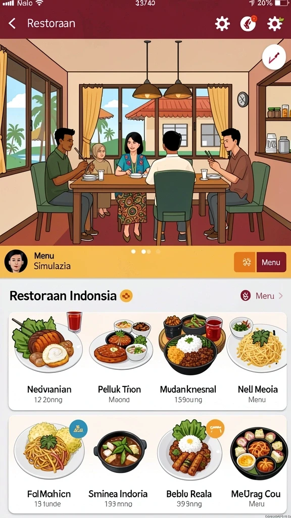 empati138 - Tampilan antarmuka yang menarik dan mudah dipahami.