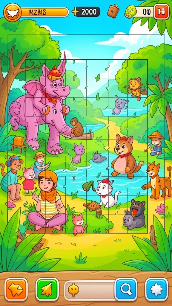 jepang77 - Tampilan awal yang memikat dengan karakter utama.