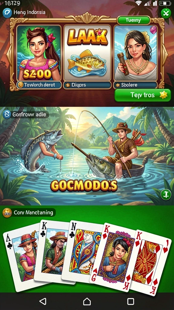 k3k3 - Screenshot menunjukkan mode multiplayer yang menarik.
