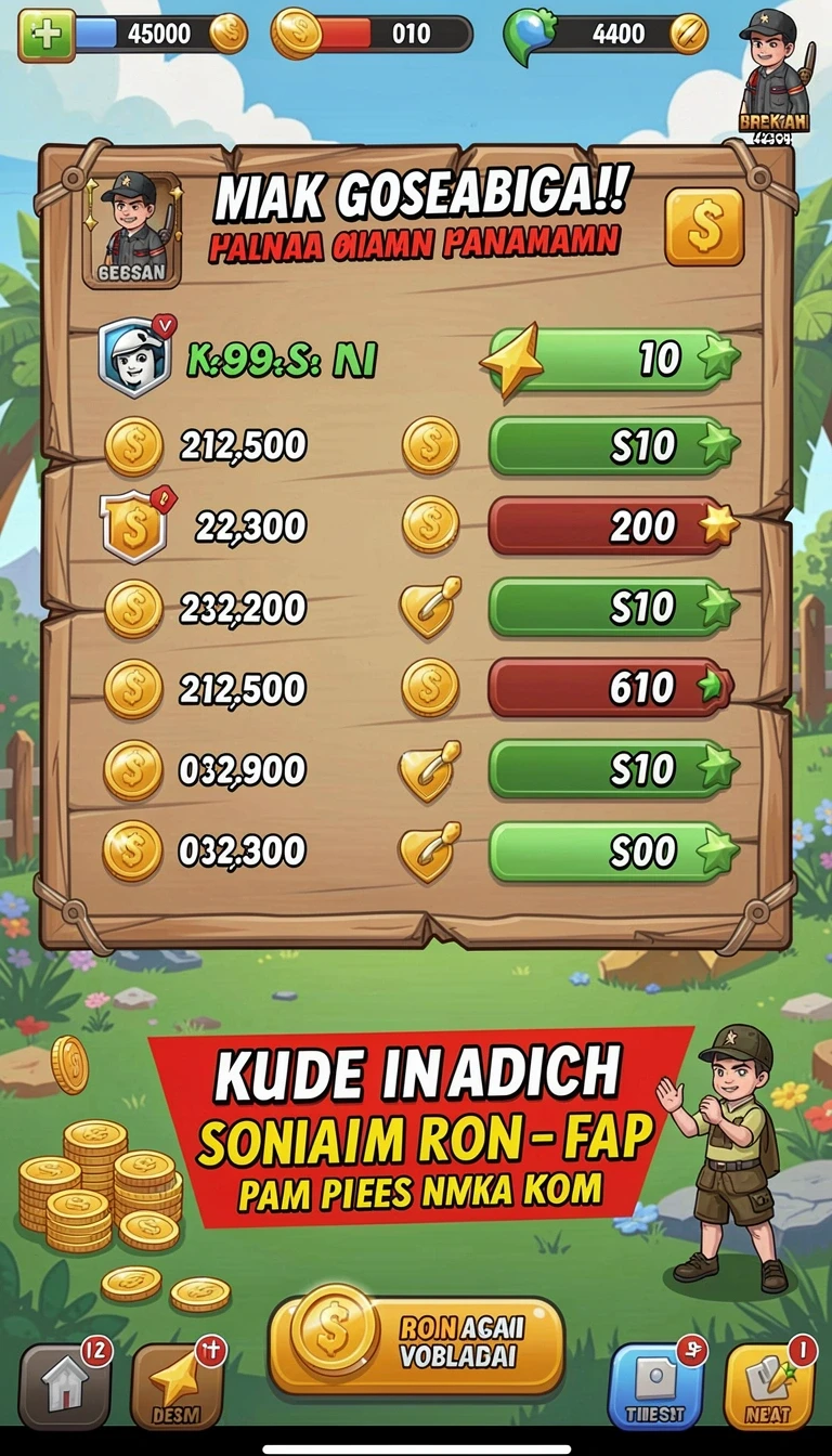 luckydf - Tampilan awal LUCKYDF yang menawan.