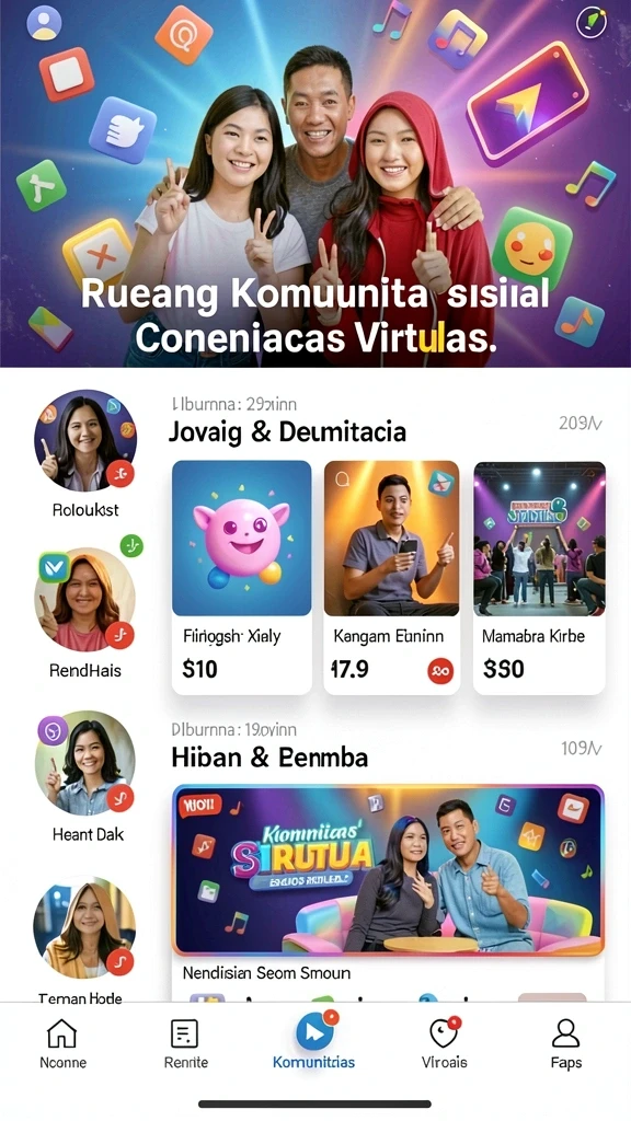 okwin - Tampilan antarmuka yang menarik dan mudah dinavigasi.