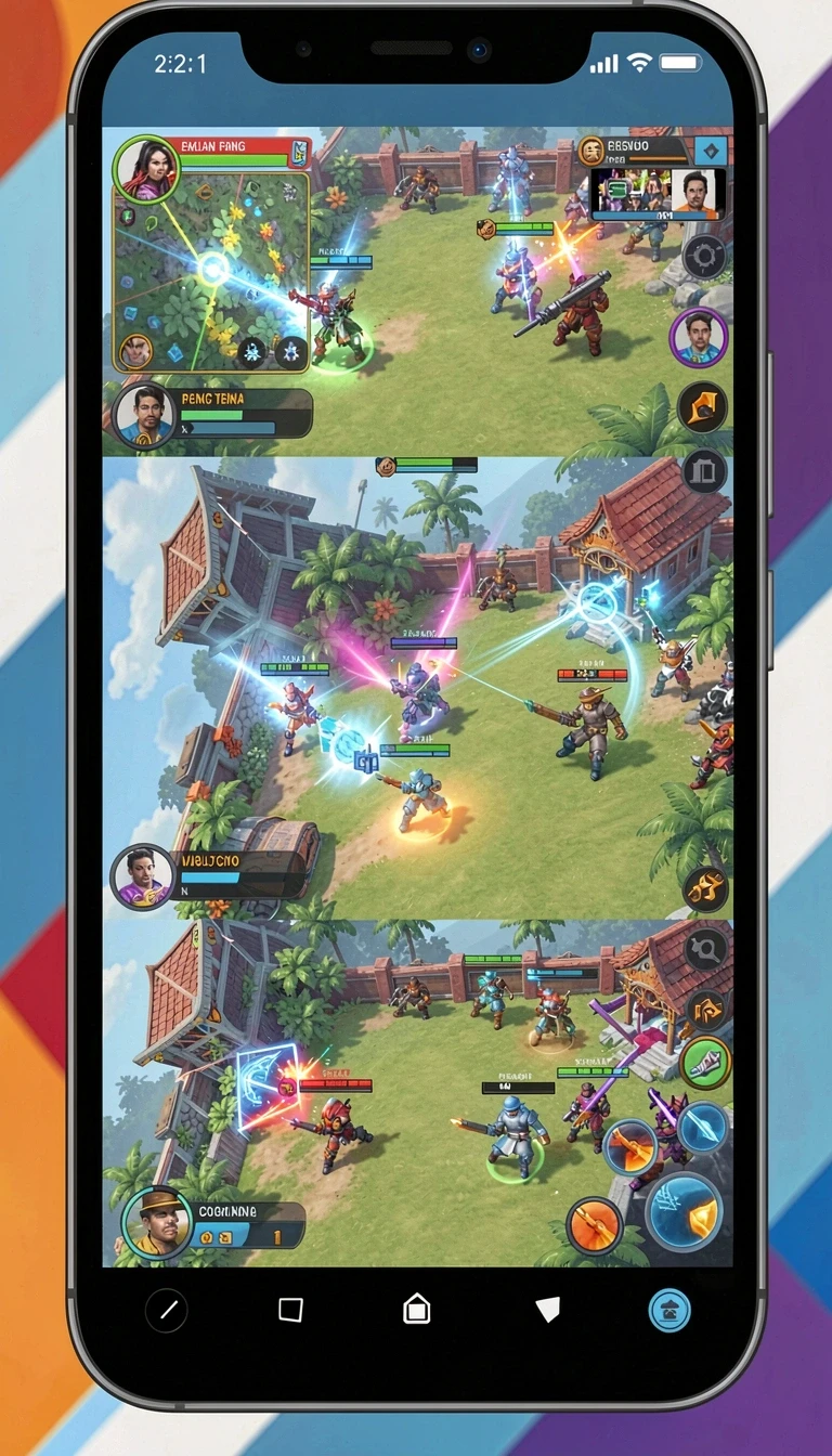pk95 - Mode permainan multiplayer yang seru.