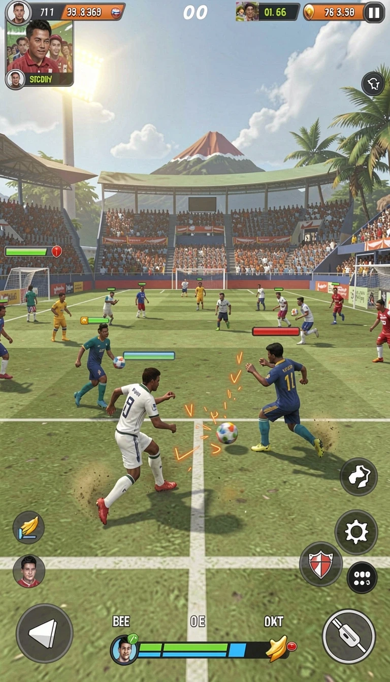 vm777 - Tampilan grafis yang memukau dalam gameplay.